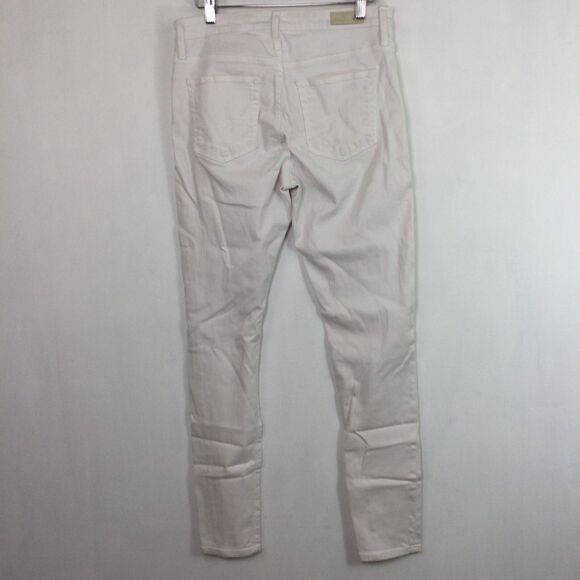 AG Adriano Goldschmied Womens Farrah High Rise Skinny Ankle Denim Jeans White 29 - Picture 5 of 11